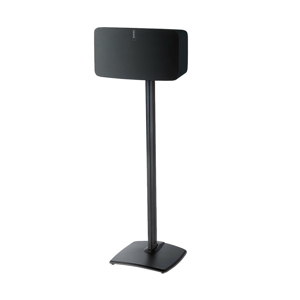 Sanus Wireless Single Speaker Stand Designed For Sonos Play:5 In Black (WSS51-B2)